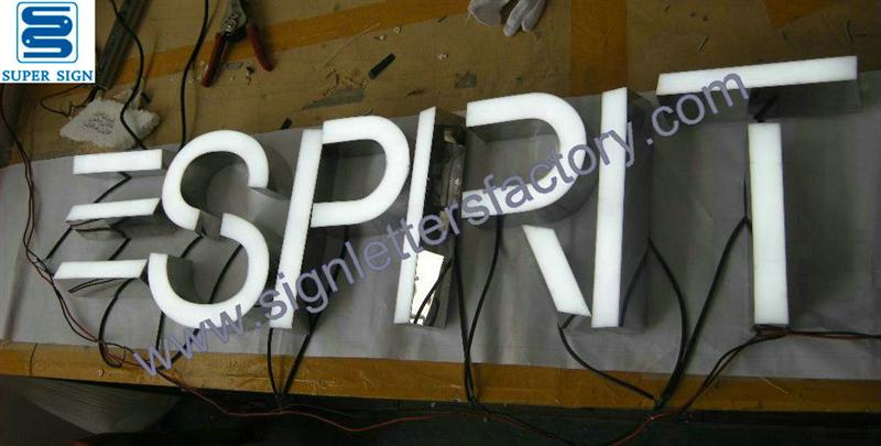 facelit LED sign letters